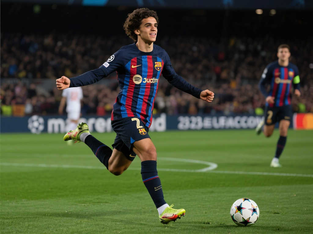 菲利克斯欧冠23场仅2球，巴萨首秀即独中两元